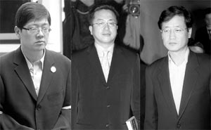 김홍걸 최규선 김희완씨 첫 공판 현장스케치