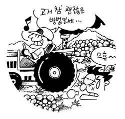[지방화제]특별재해지역 지원금 받으려 멀쩡한 콩밭 갈아엎는다
