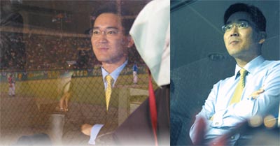 카메라 포착 이재용 삼성전자상무보