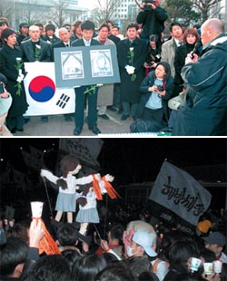 들불처럼 활활 연예계 반미물결