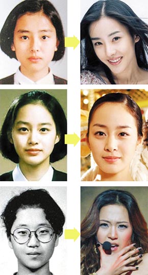 졸업사진으로 본 스타들의 그때