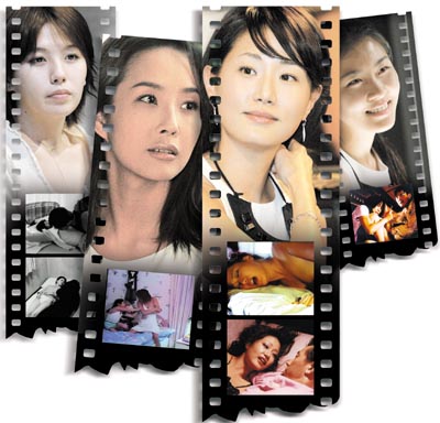 몸사리는 톱스타들 ‘노출의 추억’