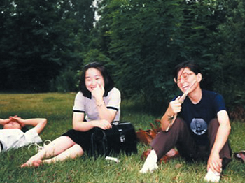 [17대 금배지 이 한장의 사진] 민주노동 심상정 의원
