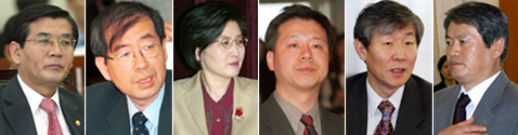 참여정부의 참여연대 인사들 면면