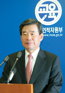 김진표 교육부총리 발탁 논란