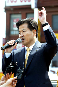 김근태계 정동영 출마 부추기는 내막