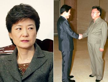 박근혜-정동영 신경전 막후