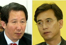 [김근태 장관·유시민 의원] ‘연정’에 입장 차