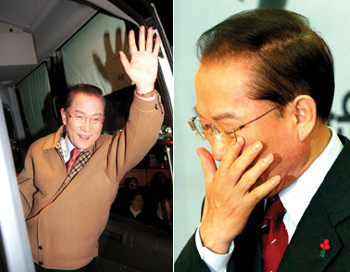 이회창 대권삼수 시동 거나