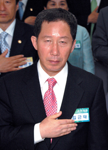 김근태 대도박 노림수