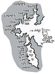 [어느 곳 고를까] 충남 태안군 해수욕장 ‘빼곡’