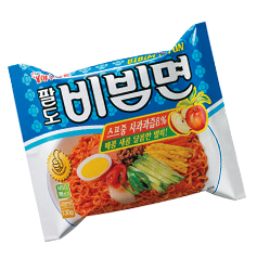 비빔라면 시장은?
