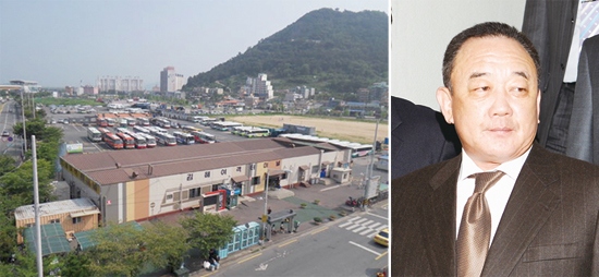 1000억대 김해 터미널 부지 문제의 박연차 땅 팔렸다