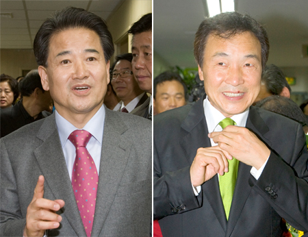 ‘한 지붕 세 거물’ 2정1손 당권투쟁 전초전