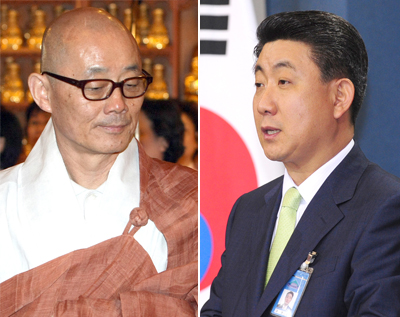 명진스님 이동관 전면전 봉은사사태 2라운드