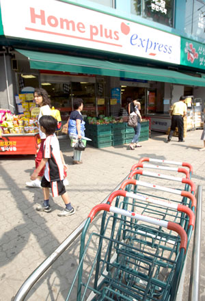 삼성테스코 킴스클럽마트 인수 논란