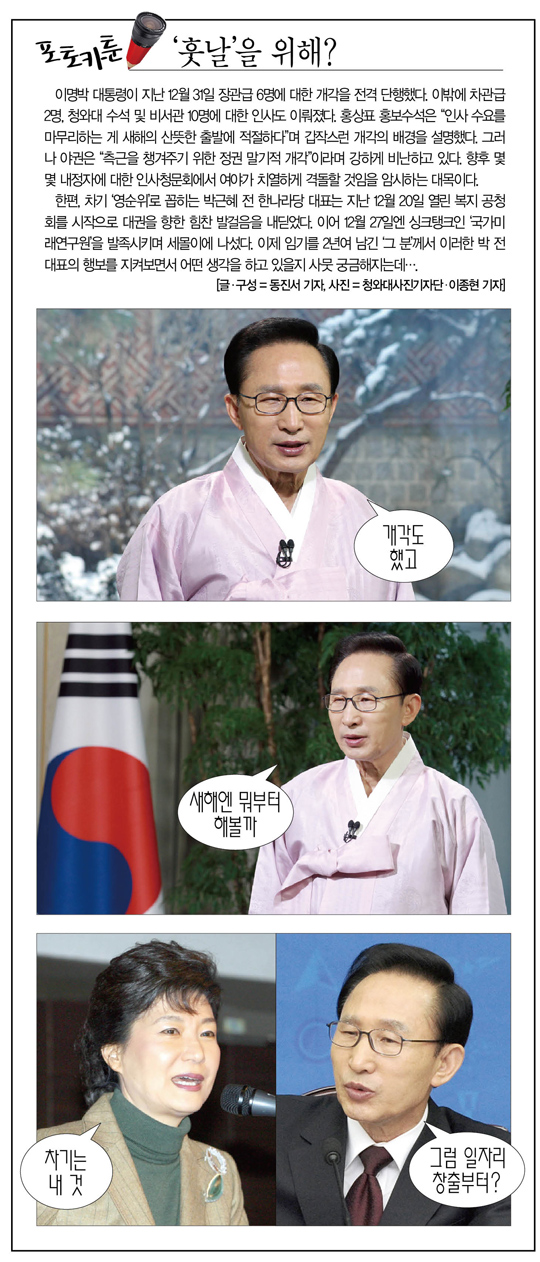 ‘훗날’을 위해?