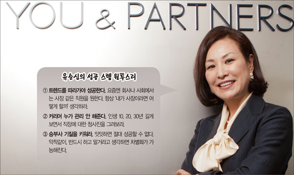 [기업열전 작지만 강하다] 유앤파트너즈 유순신 대표