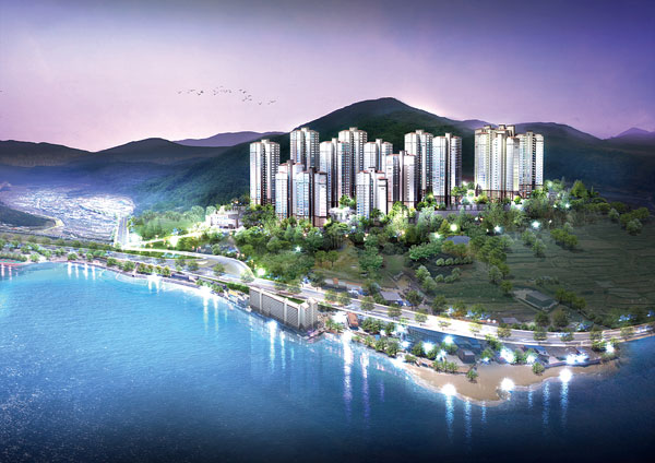 삼성중공업 텃밭에 STX 아파트 올라가는 사연