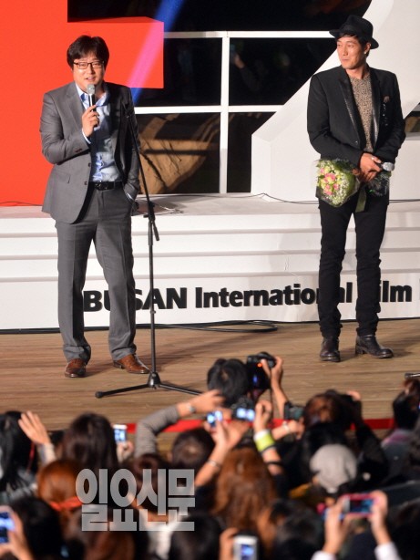 ‘회사원’ 적대관계 소지섭-곽도원 무대인사 분위기는 ‘훈훈’