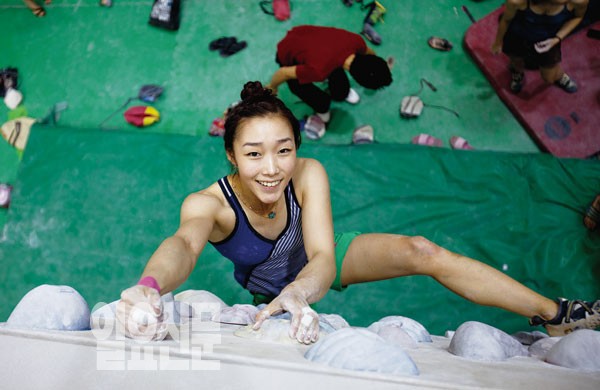 ‘스포츠클라이밍계의 김연아’ 김자인