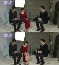 김혜수 돌발행동에 오지호 깜짝 놀란 사연은...인터뷰 중 각선미 공개