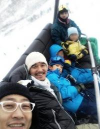 '이혼' 임창정, 두 아들만 데리고 스키장 여행 '이때 이미…'