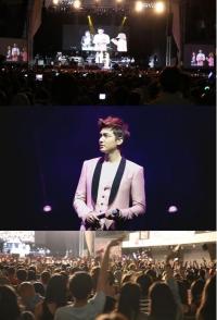 이민호 최근, 핑크 수트 입고 달달한 발라드…말레이시아 여심 '흔들'