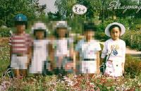 '원빈 연인' 이나영 어린시절부터 남달랐던 포스…'친구들을 병풍화'