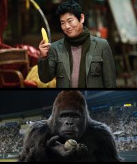 '미스터 고' 성동일, "성준이가 고릴라 '링링' 집에 데려오라 할까 걱정"
