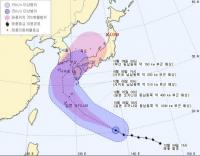 태풍 다나스 북상중, 8일께 한반도 직·간접 영향권