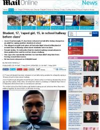 학교 복도에서 여학생 성폭행한 ‘무대뽀’ 고교생, 오전 8시에 CCTV 비웃으며…