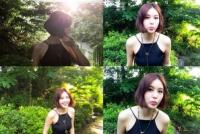 박은지 숲속여신 화보, 아찔한 쇄골+뽀얀 속살 드러내고 "우~!"