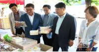 새정치연합 전북도당, 전통시장서 민심탐방