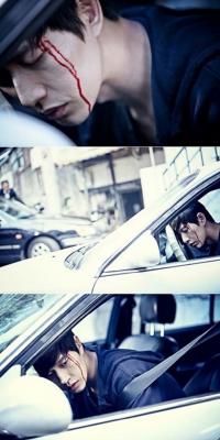 박해진, 아찔한 교통사고 현장 '깜짝'…'나쁜녀석들' 촬영현장 공개