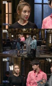 SNL코리아 이유리 '연민정' 재연 유세윤에게 "너 문지상의 개였냐" 돌직구