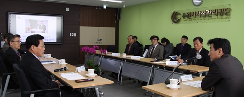 김동근 수원 제1부시장, 수원시시설관리공단 방문