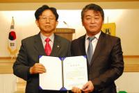 충남예술 소통과 변화로 용틀임 오태근신임 충남예총 회장 당선