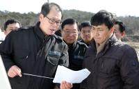 충남도 안희정 지사, 홍성 구제역 방역현장 긴급 점검