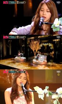 'K팝스타4' 이진아-권진아, 키보드와 통기타로 콜라보 무대 선보여