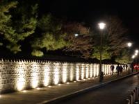 전주 경기전 돌담길 야간 조명 설치…한옥마을 새로운 명소로