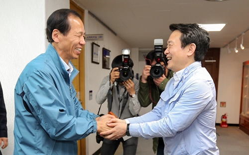 남경필 경기도지사 “DMZ 개발 공동협력 등 강원도와 상생할 것”