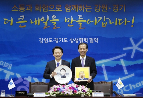 남경필 경기지사, “강원도와 새로운 정치의 스탠더드 만들 것”