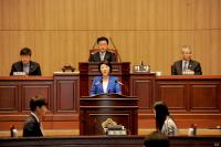 [초점]  광주시의회 전진숙 의원 눈길끈 시정질문 '3선'