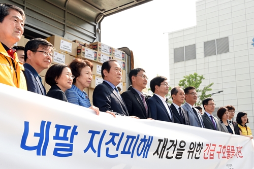 염태영 수원시장 “네팔 지진피해 복구 지원 계속할 것”