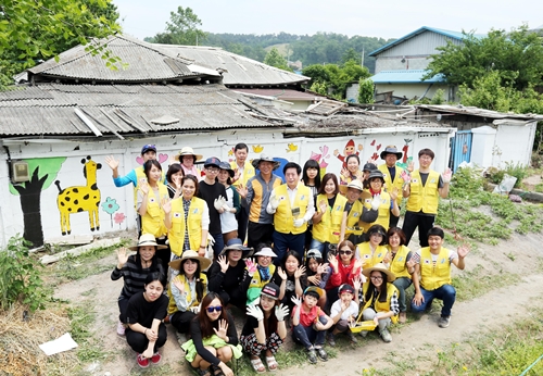 정찬민 용인시장, “직원들과 함께한 봉사 보람 돼”