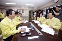  [송하진 전북지사 김제·순창 현장대책회의] “현장대응 중요, 관리대상자 분류 철저히 하라”  