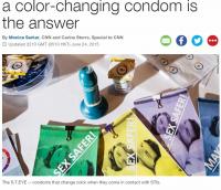 영국 10대들, 성병 알려주는 콘돔 개발...색깔 변하면 ‘딱 걸렸어’