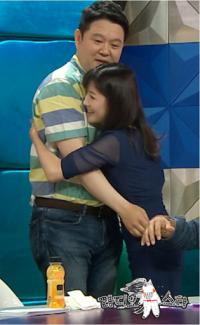 '라디오스타' 장소연 "키 큰 남자 김구라 안아보고 싶어"