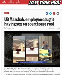 ‘넌 어디서까지 해봤니?’ 미국 연방보안관 건물 옥상 달군 ‘아몰랑 섹스족’